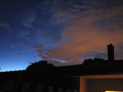 Nachthimmel im Juni 2007